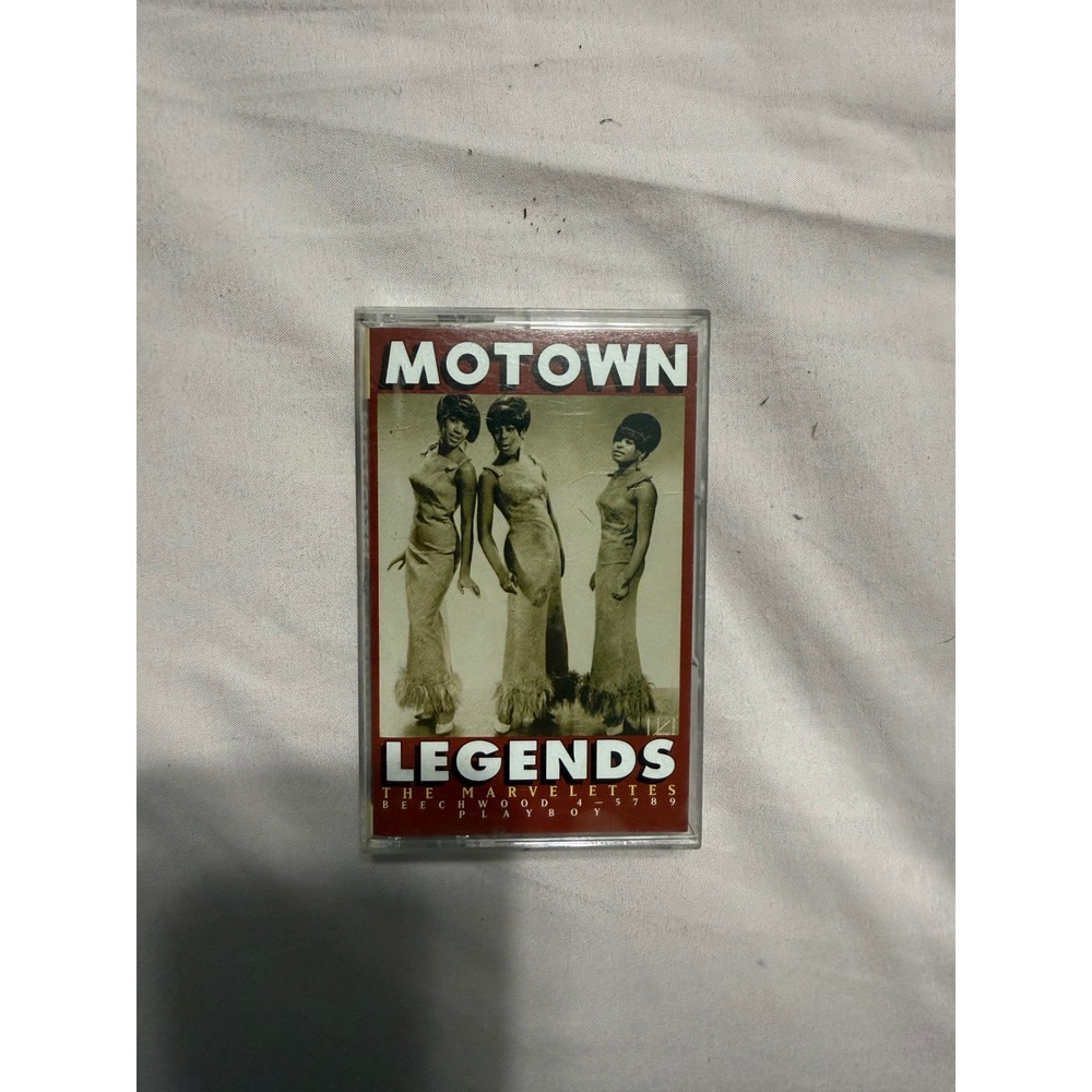 Motown Legends The Marvelettes Cassette Tape 1994 Compilation 37463‎ 8517-4